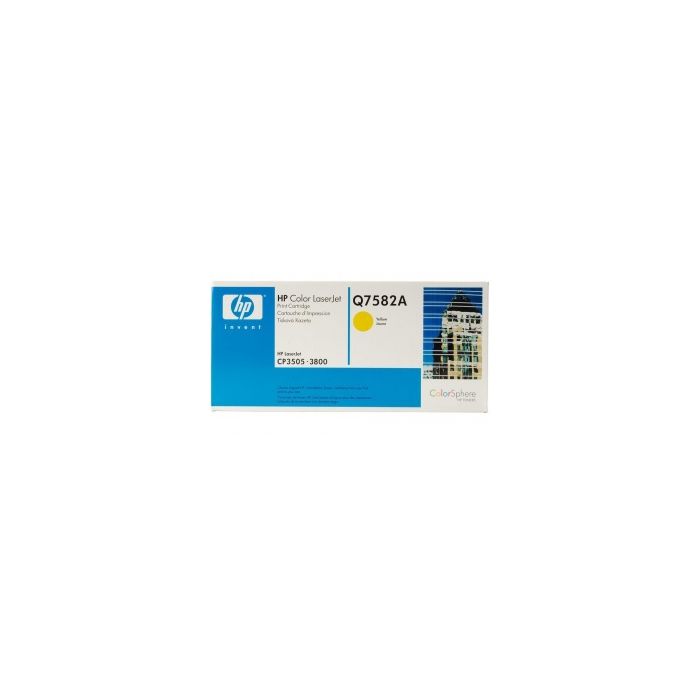 HP Q7582A / 503A Yellow Toner +NEU&OVP+ B-Ware, 1200529801, by HP HP Q7582A / 503A Yellow Toner +NEU&OVP+ B-Ware, 1200529801, by HP